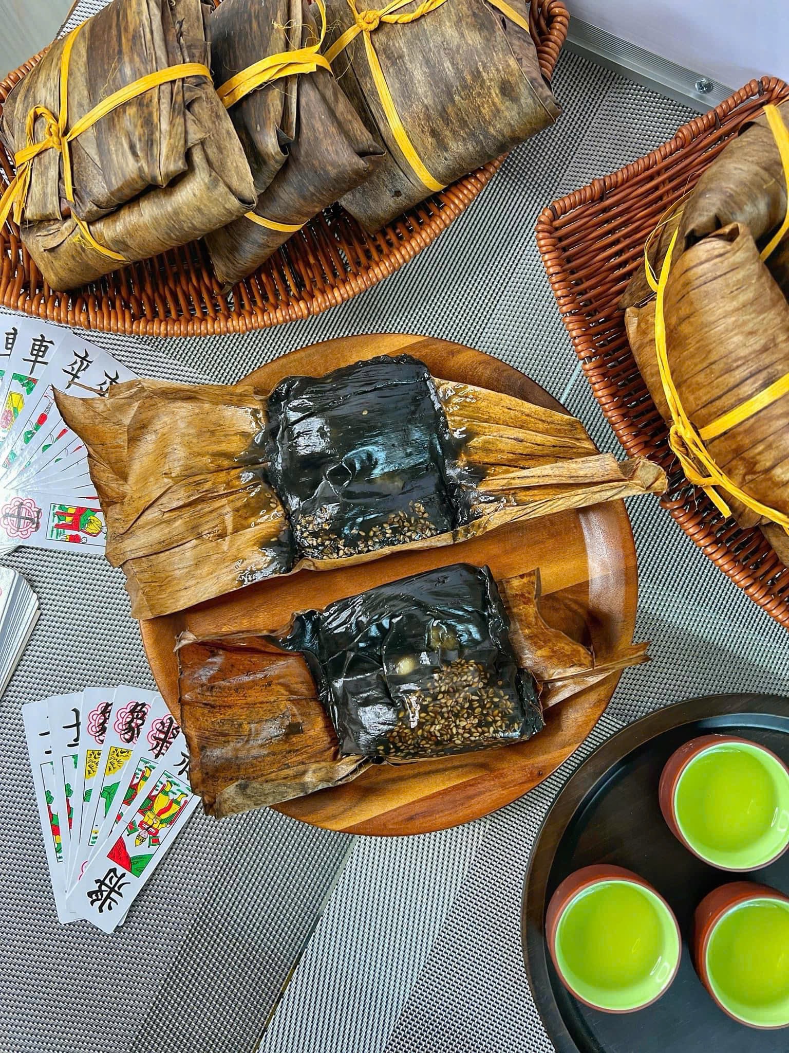 Thành phẩm bánh gai Ngọc Châm dẻo thơm, nhân đậu xanh dừa nạo